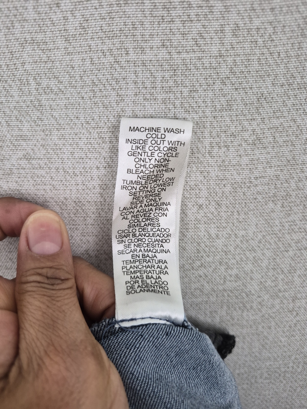 Democracy “Ab”solution jeans in a classic medium/light blue wash. SKU0267 - Picture 13 of 16